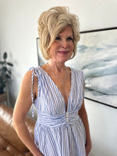 Load image into Gallery viewer, Little Blue Striped Dress