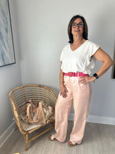 Load image into Gallery viewer, Shimmer & Sweetness Light Pink Slacks