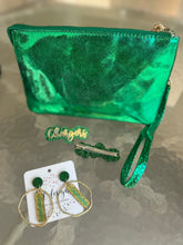 Load image into Gallery viewer, Sports Team Circle Earrings