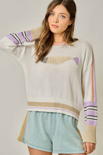Load image into Gallery viewer, Go Fish Color block Sweater