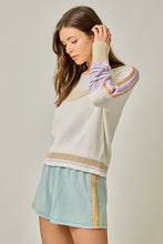 Load image into Gallery viewer, Go Fish Color block Sweater