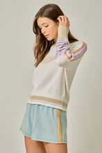 Load image into Gallery viewer, Go Fish Color block Sweater