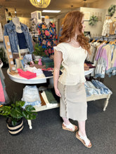 Load image into Gallery viewer, The Vicky Vintage Cream Tank