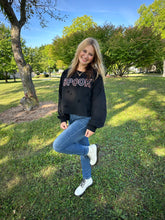 Load image into Gallery viewer, Spooky Cropped Sweatshirt