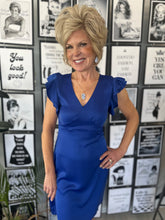 Load image into Gallery viewer, Dancing In The Street Cobalt Dress