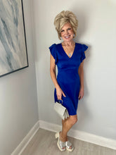 Load image into Gallery viewer, Dancing In The Street Cobalt Dress
