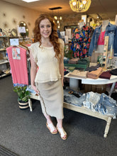 Load image into Gallery viewer, The Vicky Vintage Cream Tank