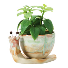 Load image into Gallery viewer, Snail Planter