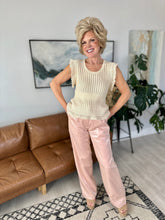 Load image into Gallery viewer, The Vicky Vintage Cream Tank