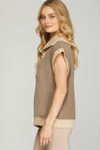 Load image into Gallery viewer, The Timeless Mocha Drop Shoulder Top