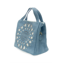 Load image into Gallery viewer, Flora Laser Cutout Crossbody Tote