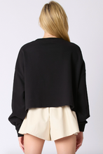 Load image into Gallery viewer, Spooky Cropped Sweatshirt
