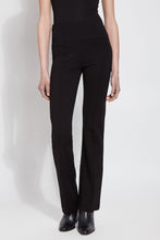 Load image into Gallery viewer, Elysee Black Ponte Pant