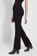 Load image into Gallery viewer, Elysee Black Ponte Pant