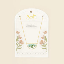 Load image into Gallery viewer, Pressed Flower Necklace