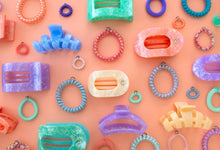 Load image into Gallery viewer, Teleties Pastel Flat Clip