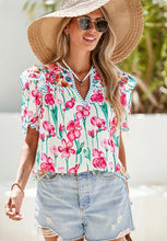Load image into Gallery viewer, Sweet Pea Floral Blouse