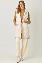 Load image into Gallery viewer, Comfort & Joy Ivory Quilted Vest
