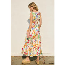 Load image into Gallery viewer, Sweetest Thing Poplin Shirred Waist Maxi Dress