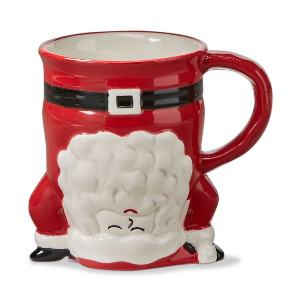 Headstand Santa Mug