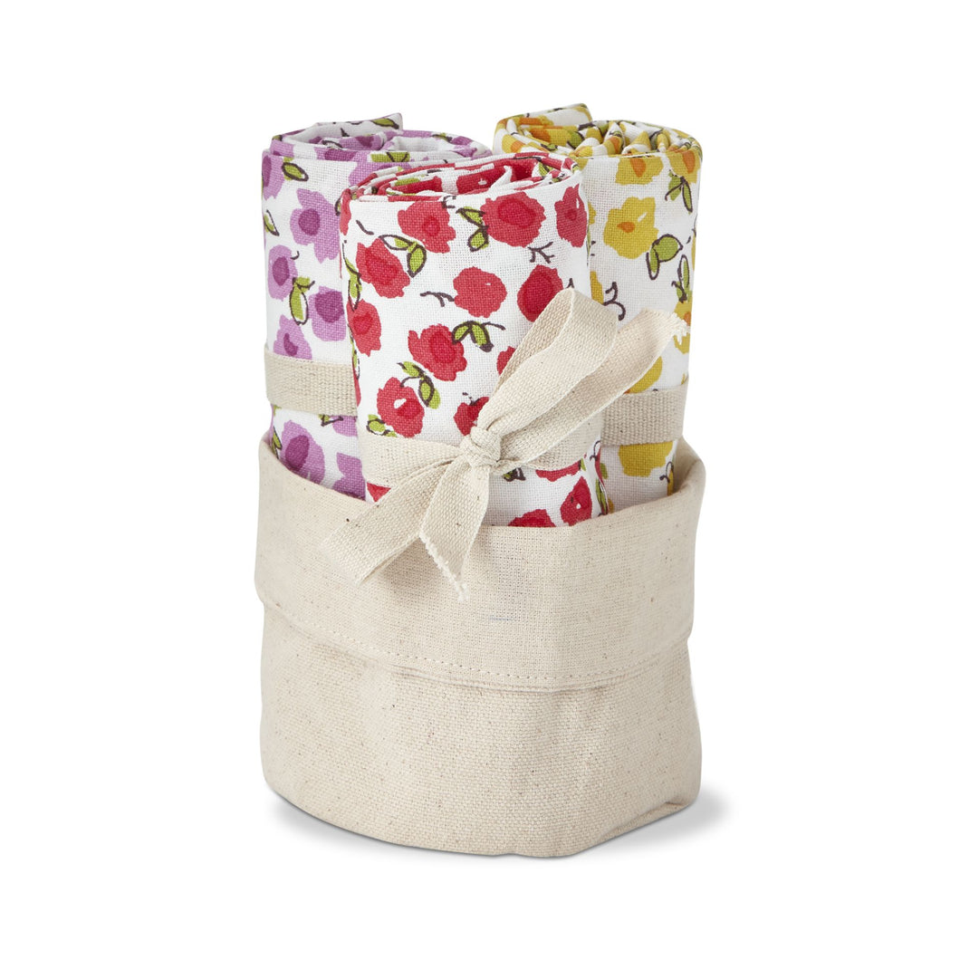 Set of 3 Spring Dishtowels