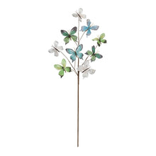 Load image into Gallery viewer, Blue Hues Butterfly Decorative Pick
