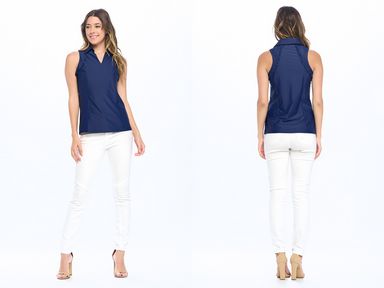 Aryeh Genesis Sleeveless Polo