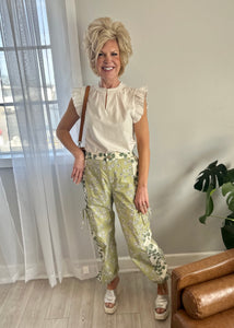 Change of Scenery Floral Pants