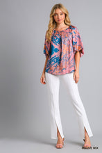 Load image into Gallery viewer, Marble Mauve Balloon Blouse
