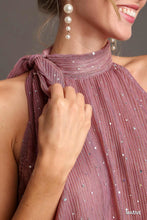 Load image into Gallery viewer, Cup Of Cheer Sleeveless Halter Tank
