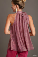 Load image into Gallery viewer, Cup Of Cheer Sleeveless Halter Tank
