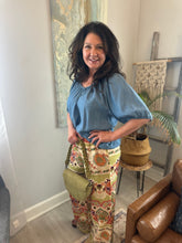 Load image into Gallery viewer, Missy Braided Denim Washed Top
