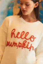 Load image into Gallery viewer, Hello Pumpkin Sweater
