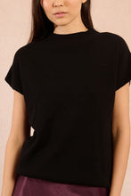 Load image into Gallery viewer, Beauty In Black Sweater Top
