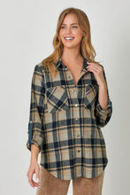Load image into Gallery viewer, Players Gonna Play Plaid Shacket
