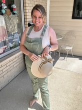 Load image into Gallery viewer, Sage Boyfriend Overalls
