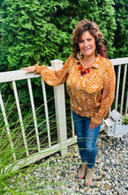 Load image into Gallery viewer, The Autumn Goldenrod Blouse
