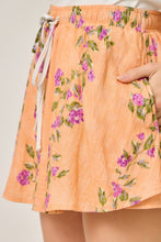 Load image into Gallery viewer, Cantaloupe Gauze Floral Shorts
