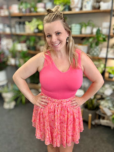 The Pink Lola Mini Skort