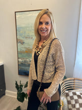 Load image into Gallery viewer, Born Beautiful Beige Knit Open Cardigan
