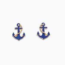 Load image into Gallery viewer, Boat Anchor Earrings
