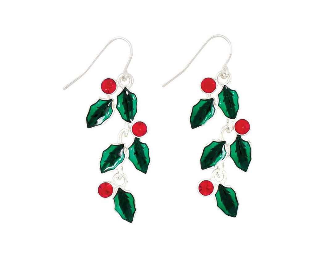 Cascading Holly Earring
