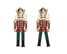 Load image into Gallery viewer, Dancing Holiday Earrings
