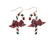 Load image into Gallery viewer, Candy Cane Earrings
