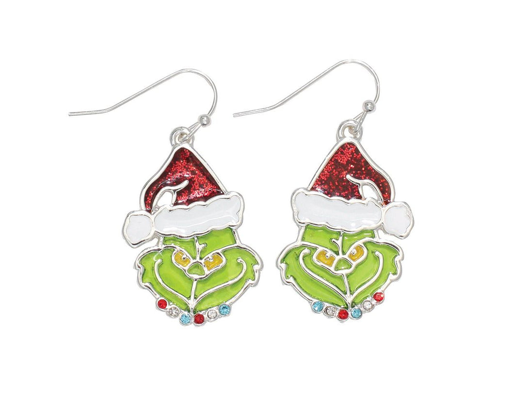 Mr. Grinch Earring