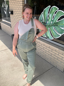Sage Boyfriend Overalls