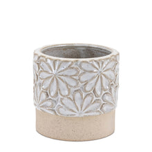 Load image into Gallery viewer, Embossed Flower Planter
