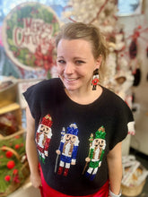Load image into Gallery viewer, Cup Of Cheer Nutcracker Sweater Vest
