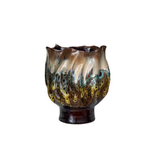 Load image into Gallery viewer, Organic Fire Glaze Planter/Vase
