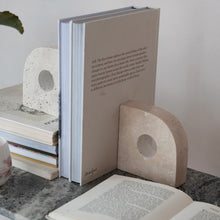 Load image into Gallery viewer, Tavertine Set of 2 Bookends
